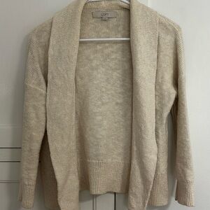 LOFT Women's Cream Sweater